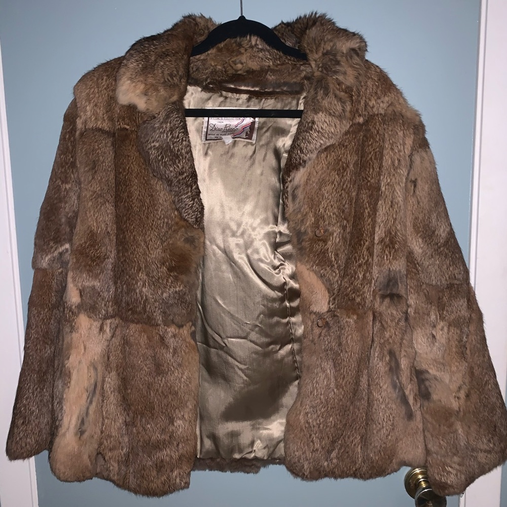 Vintage Dino Ricco Rabbit Fur Jacket
